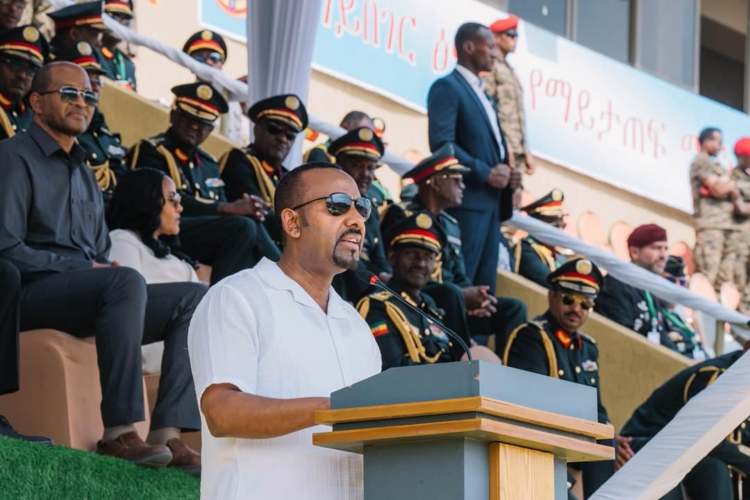 አብይ አህመድ የኢትዮጵያ መከላከያ ግንባታ በምስራቅ አፍሪካና በአፍሪካ ሰላም ለማረጋገጥ የታሰበ መሆኑን ገለጹ።