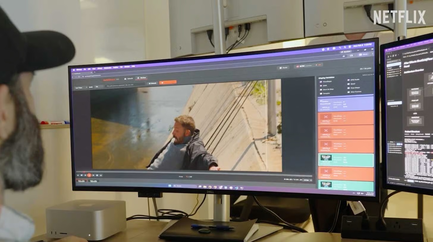 Netflix Aquires Ben Affleck's AI Filmmaking Startup