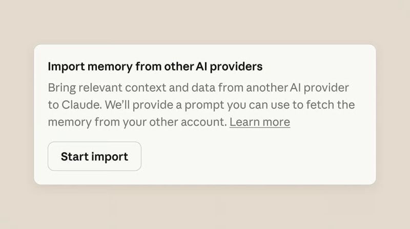 Anthropic wants your ChatGPT memories